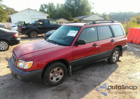 2001 Subaru Forester L from USA, damaged, VIN JF1SF63511H757404